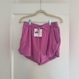 Beach Riot Kiara Shorts - Pink - Size M - NWT
